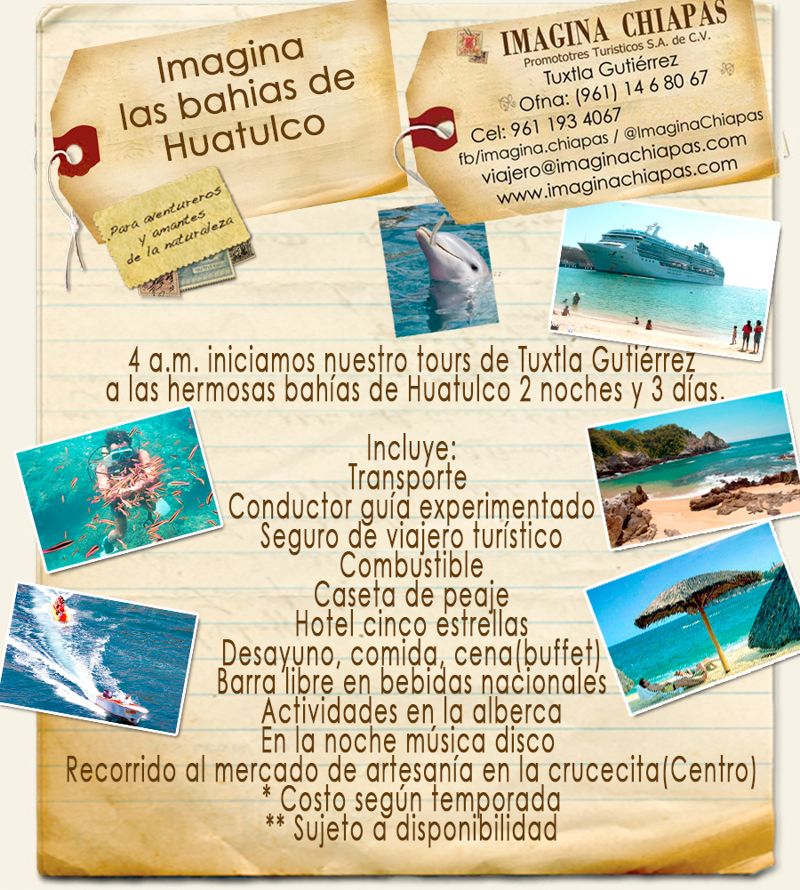 Imagina Las Bahias de Huatulco